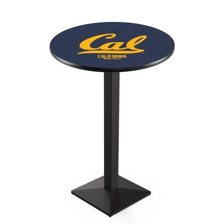 Holland Bar Stool Co 42" Blk Wrinkle Cal Pub Table L217B4228Cal-Un